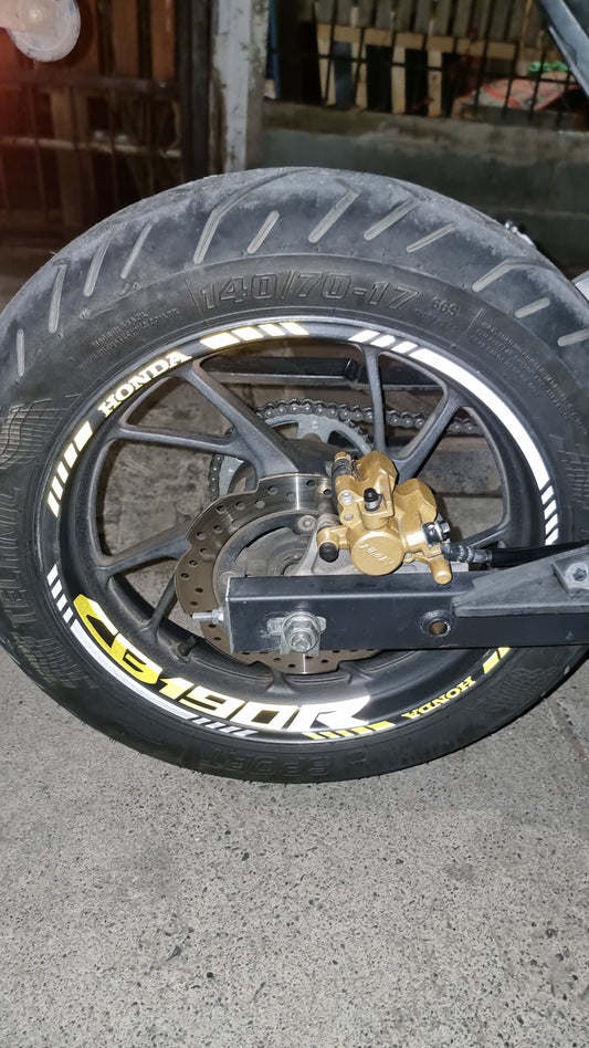 Kit stickers rines reflectantes CB190R