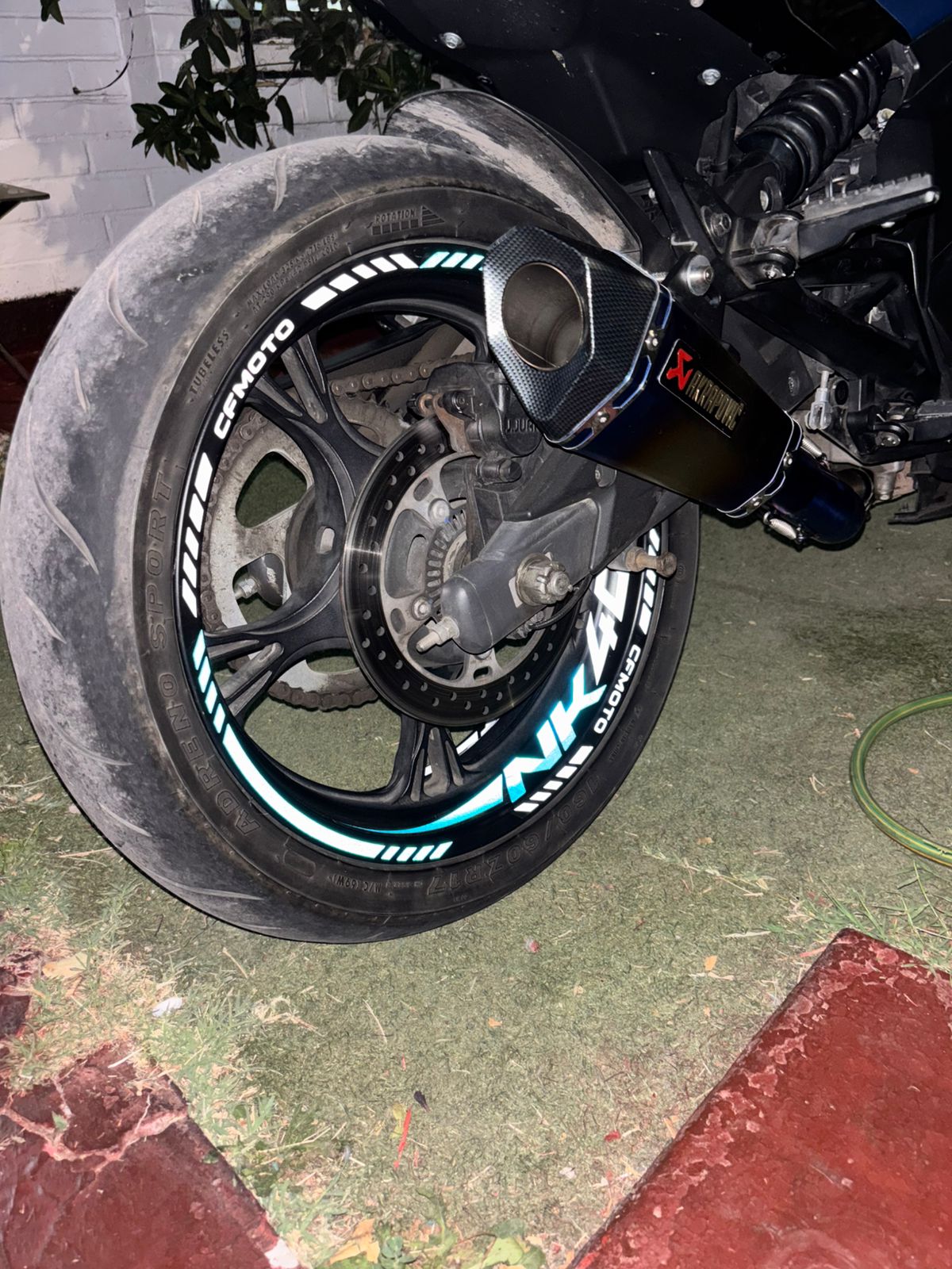 Kit stickers rines reflectantes NK CFMOTO