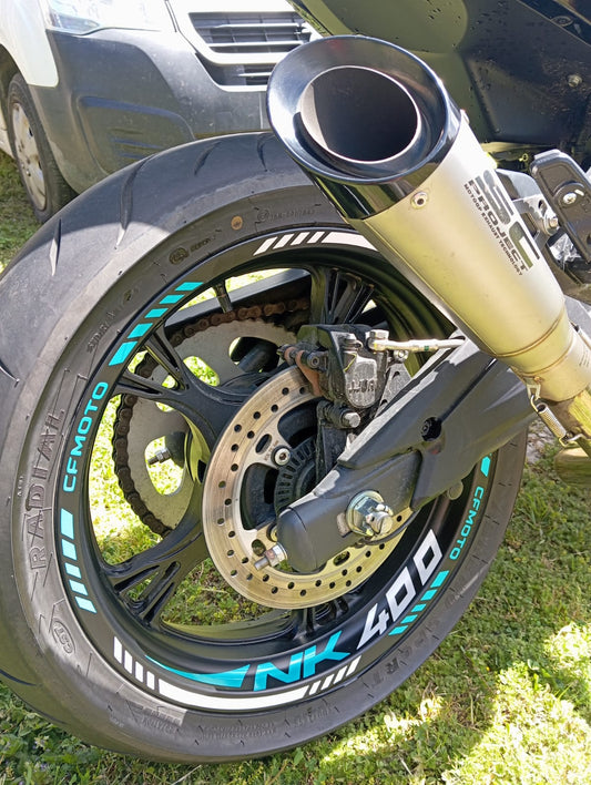 Kit stickers rines reflectantes NK CFMOTO
