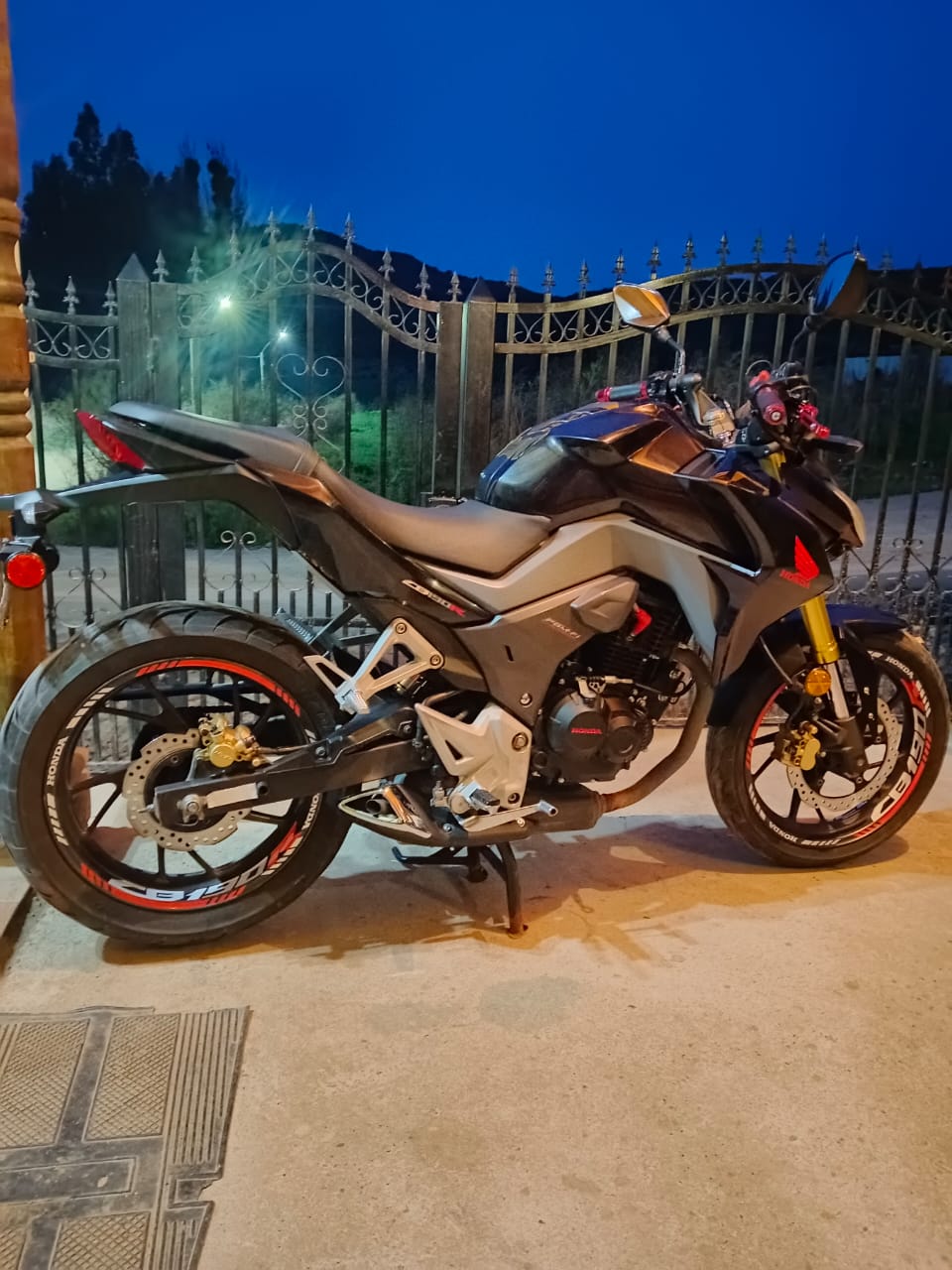 Kit stickers rines reflectantes CB190R