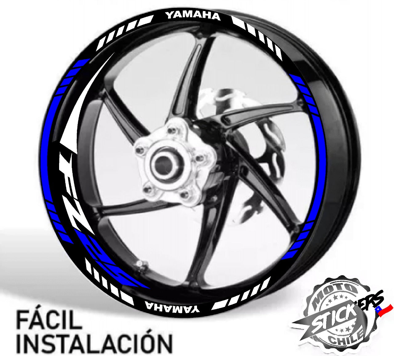 Kit stickers rines reflectantes FZ