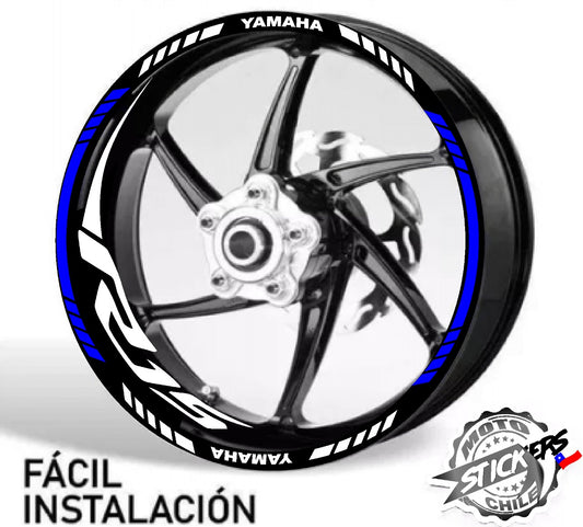 Kit stickers rines reflectantes R15