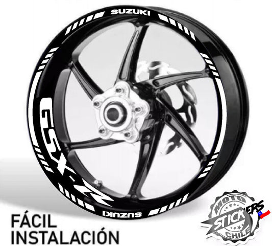 Kit stickers rines reflectantes GSX-R