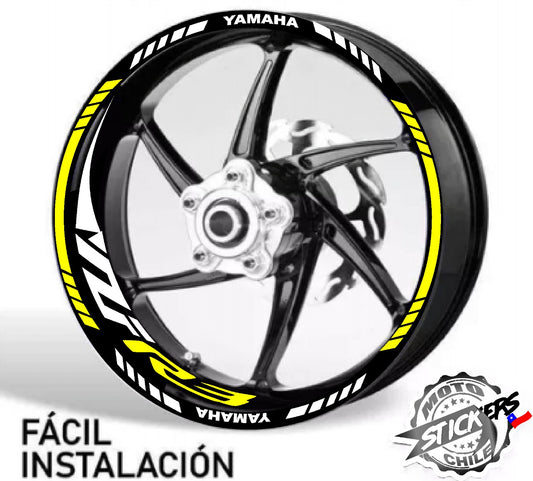 Kit stickers rines reflectantes YFZ R3