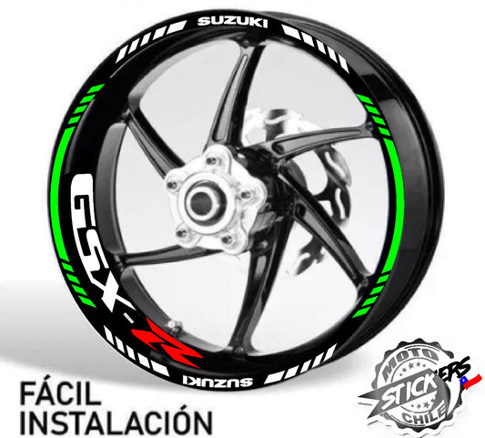 Kit stickers rines reflectantes GSX-R