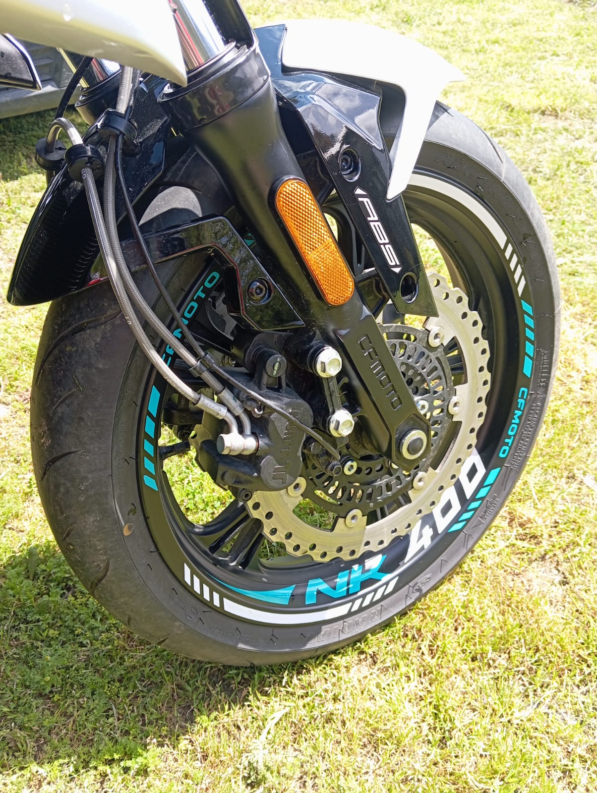 Kit stickers rines reflectantes NK CFMOTO