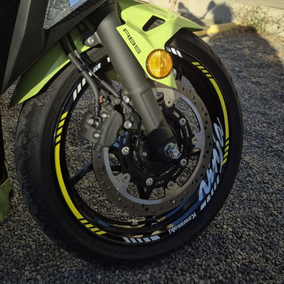 Kit stickers rines reflectantes Ninja