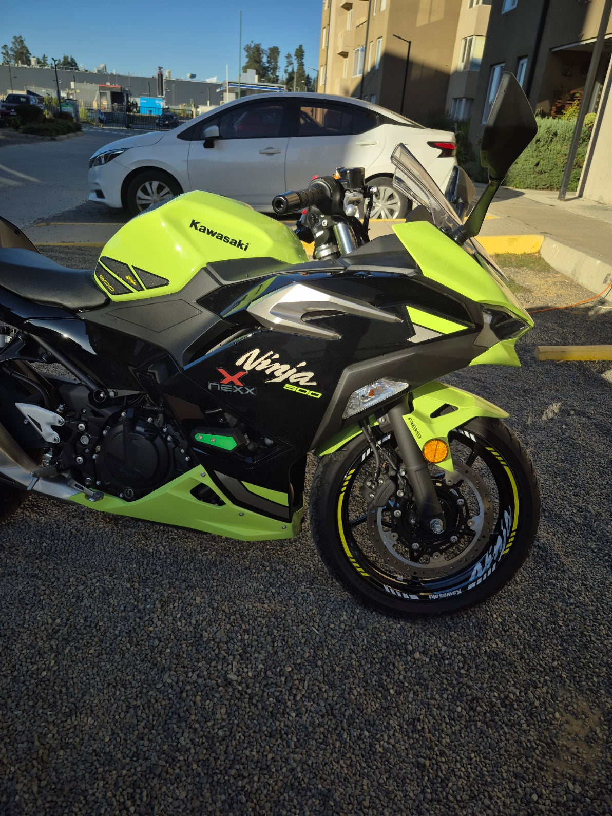 Kit stickers rines reflectantes Ninja