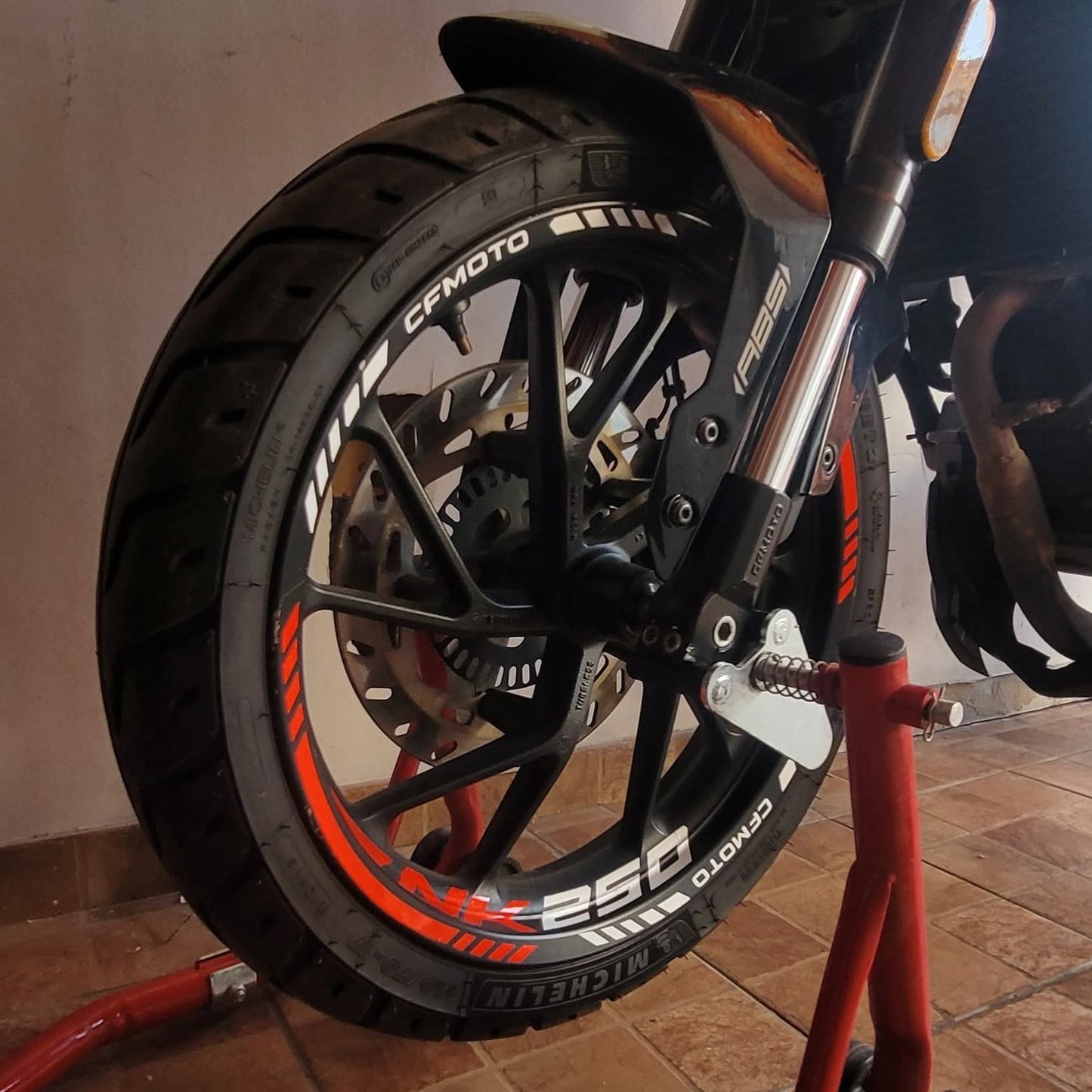 Kit stickers rines reflectantes NK CFMOTO
