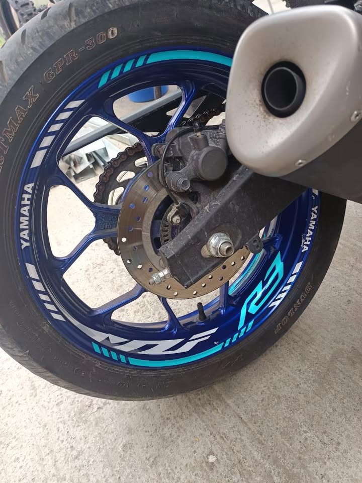 Kit stickers rines reflectantes YFZ R3