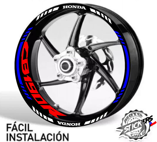 Kit stickers rines reflectantes CB190R